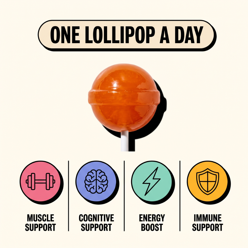 Creatine Lollipops